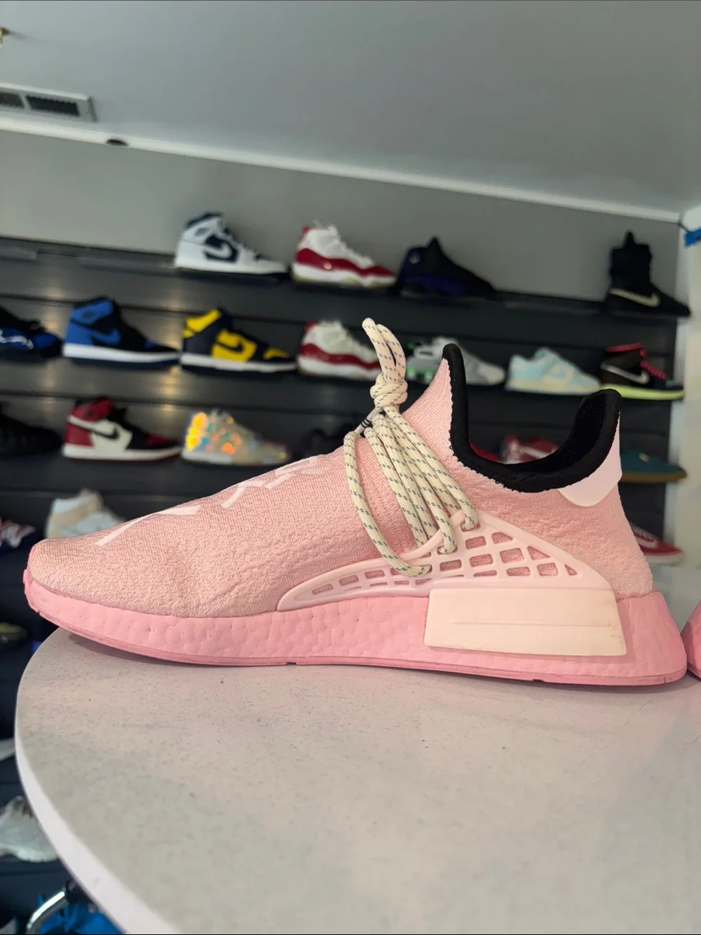 Pharrell X Addidas NMD Human Race ’pink’ Mens Size 10